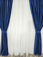 Draperie catifea albastru regal Blackout 90%